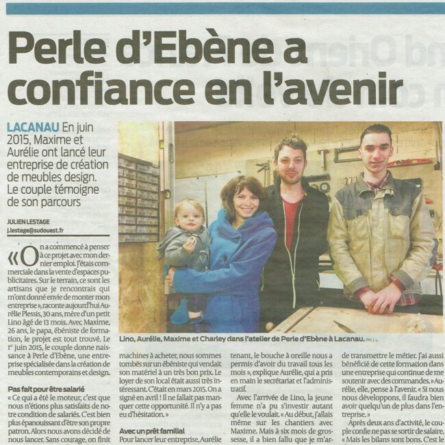 Article Sud Ouest 23 mars 2017