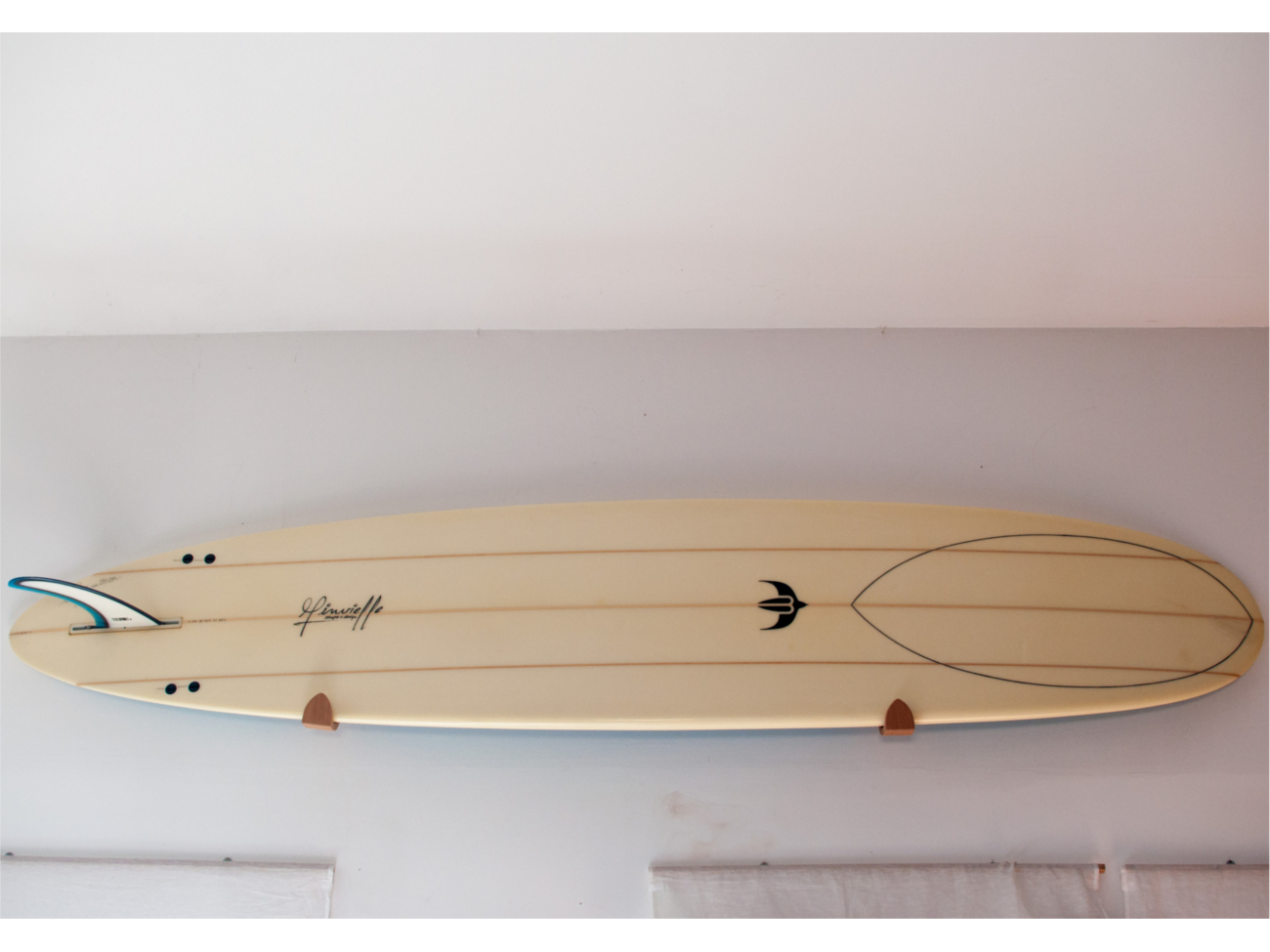 Fix'Board bois massif support à planche de surf
