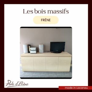 Les bois massifs : frêne