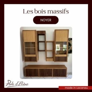 Les bois massifs : noyer