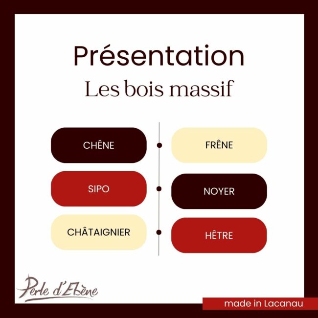 Les bois massifs