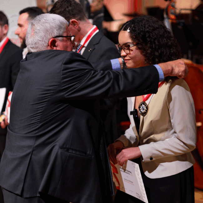 Remise prix Légion d'Honneur Maïlys